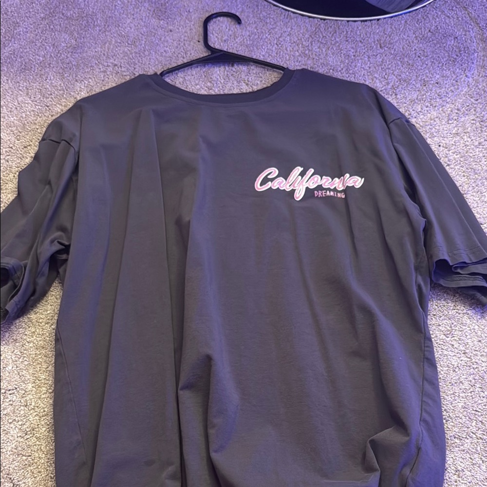 California Dreaming Men's Black T-Shirt